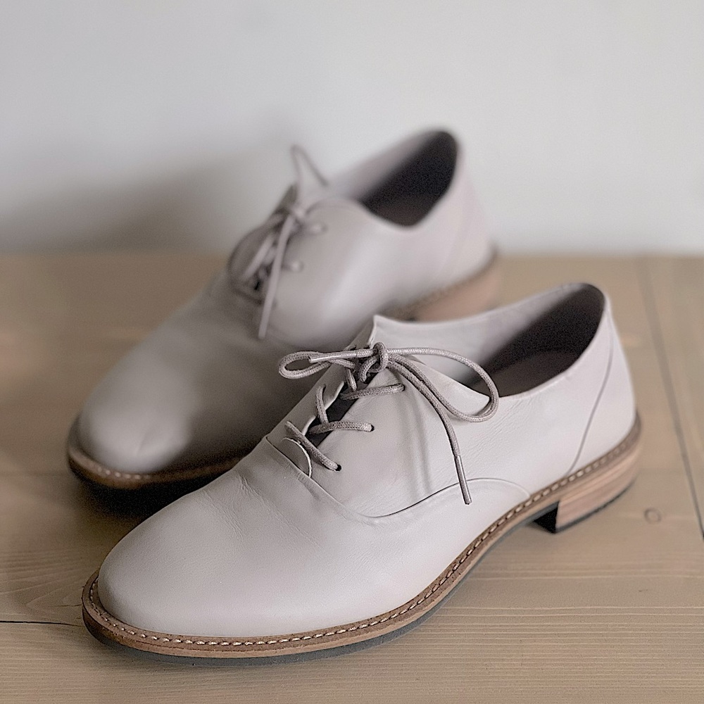 Ecco suede loafers.
